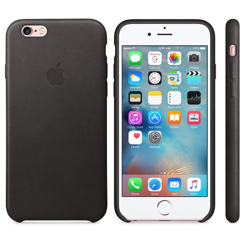 APPLE COVER IN PELLE iPhone 6/6S NERO APPLE COVER IN PELLE iPhone 6/6S NERO